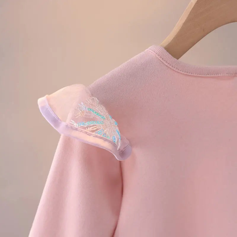 Frosted Petal Dress