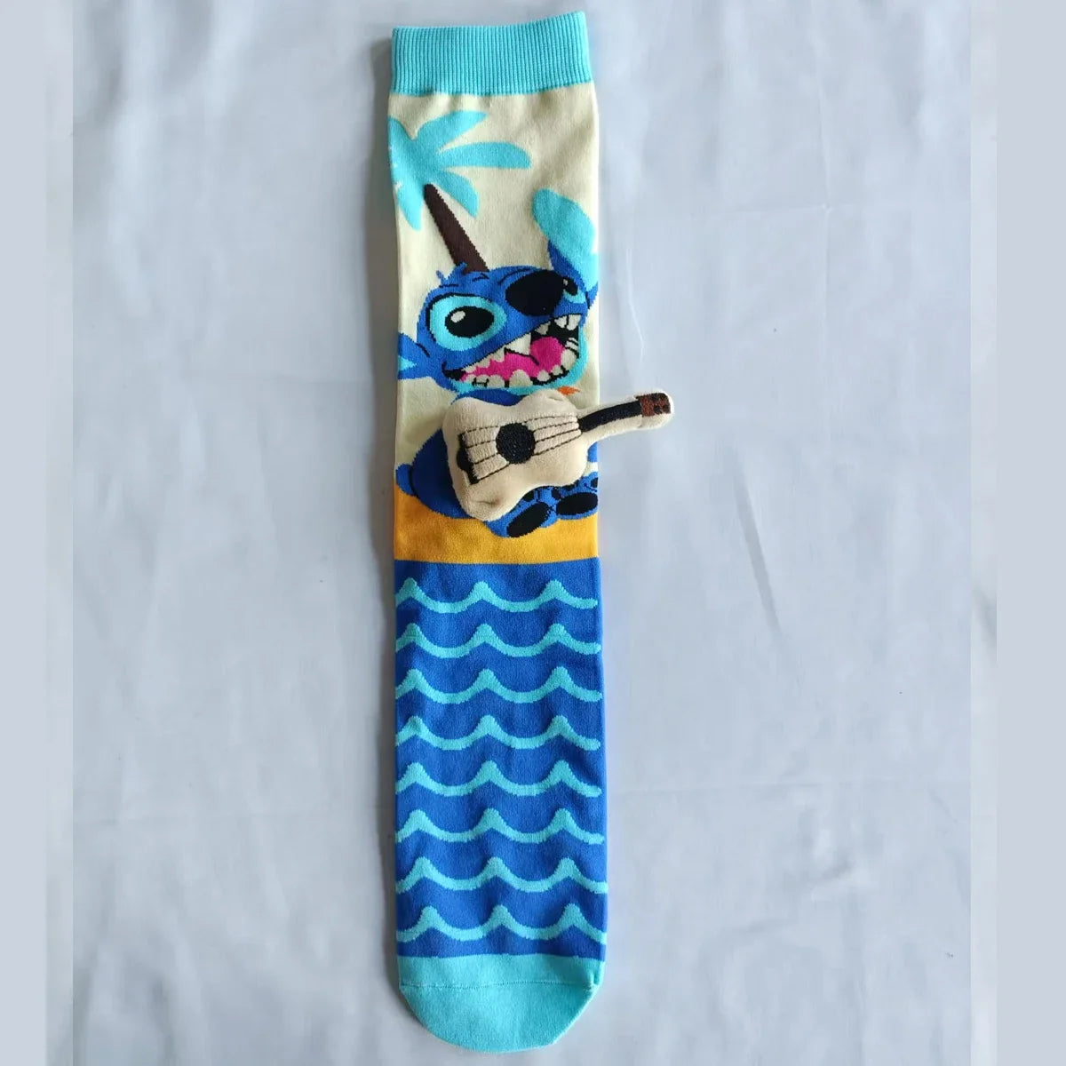 Island Vibes Knee-High Socks for Kids β With Plush Guitar & Ice Cream Fun