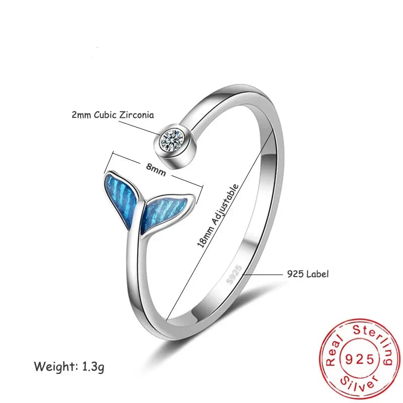 Mermaid Tail Minimalist Ring