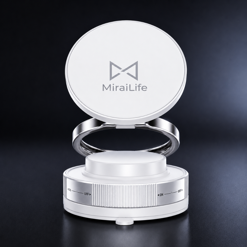 MiraiDrive™ | U-POWER 強力マグネット車載ホルダー — 360°回転・全機種対応