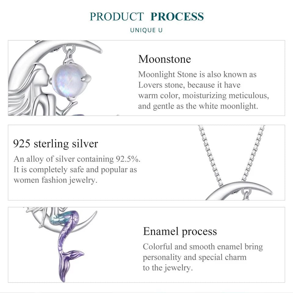 Mermaid Moonlight Necklace