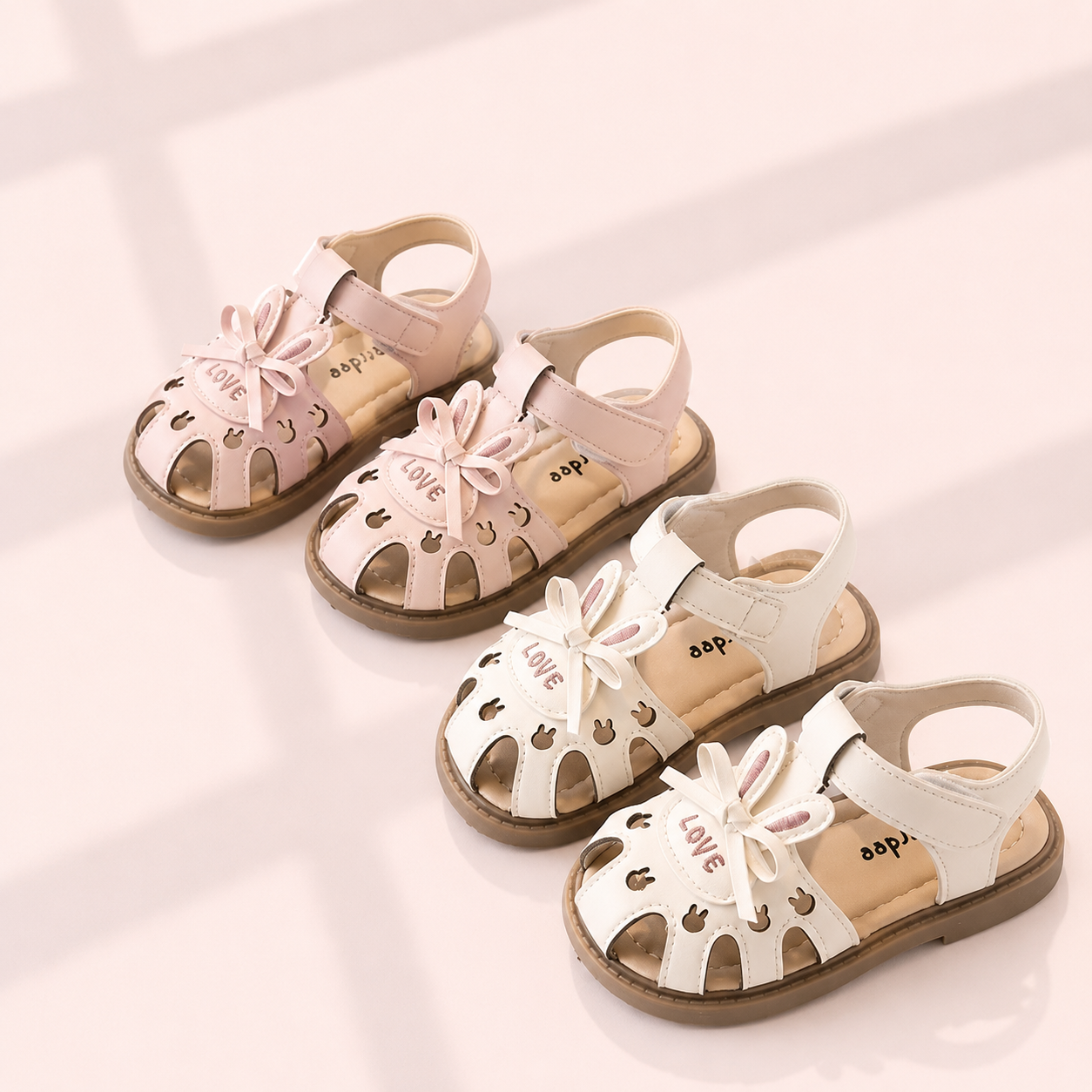 Little Bunny Closed-Toe Sandals