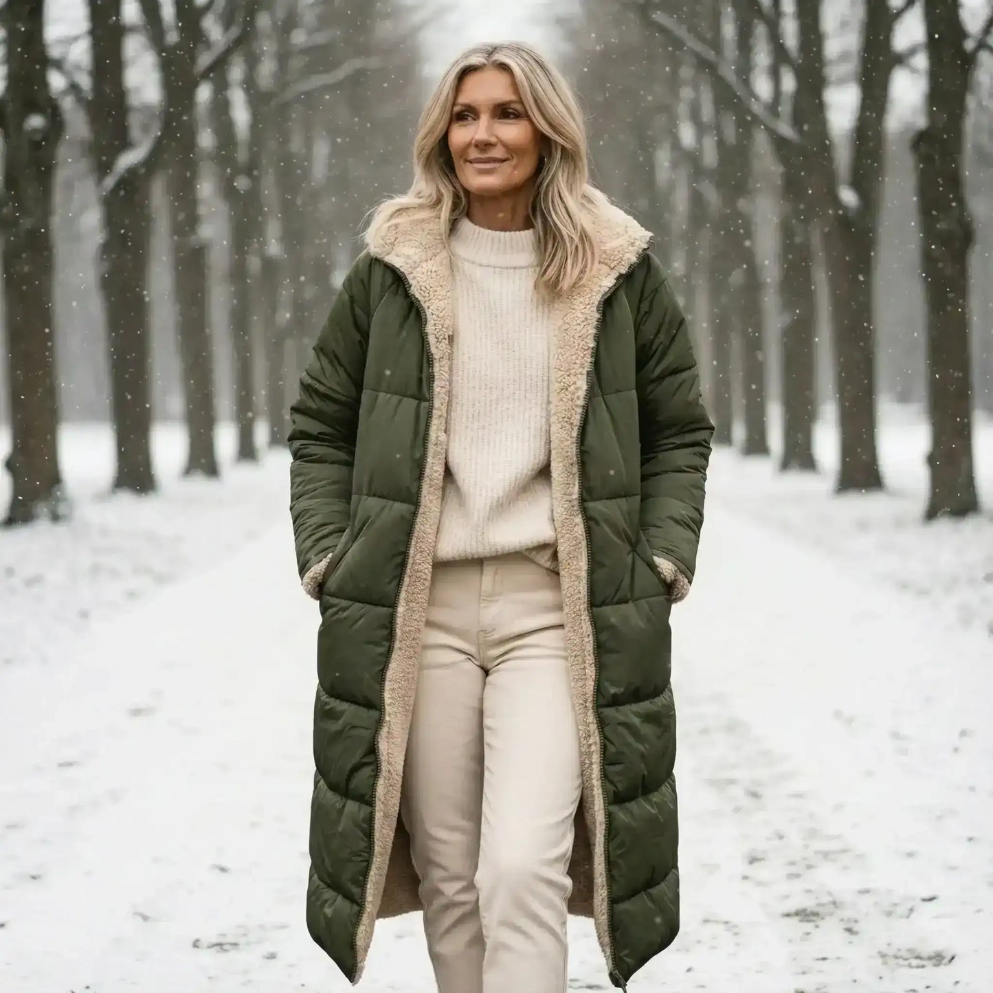 Sherpa Winter Coat Luxe