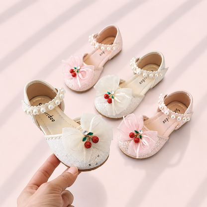 Cherry Blossom Glitter Flats