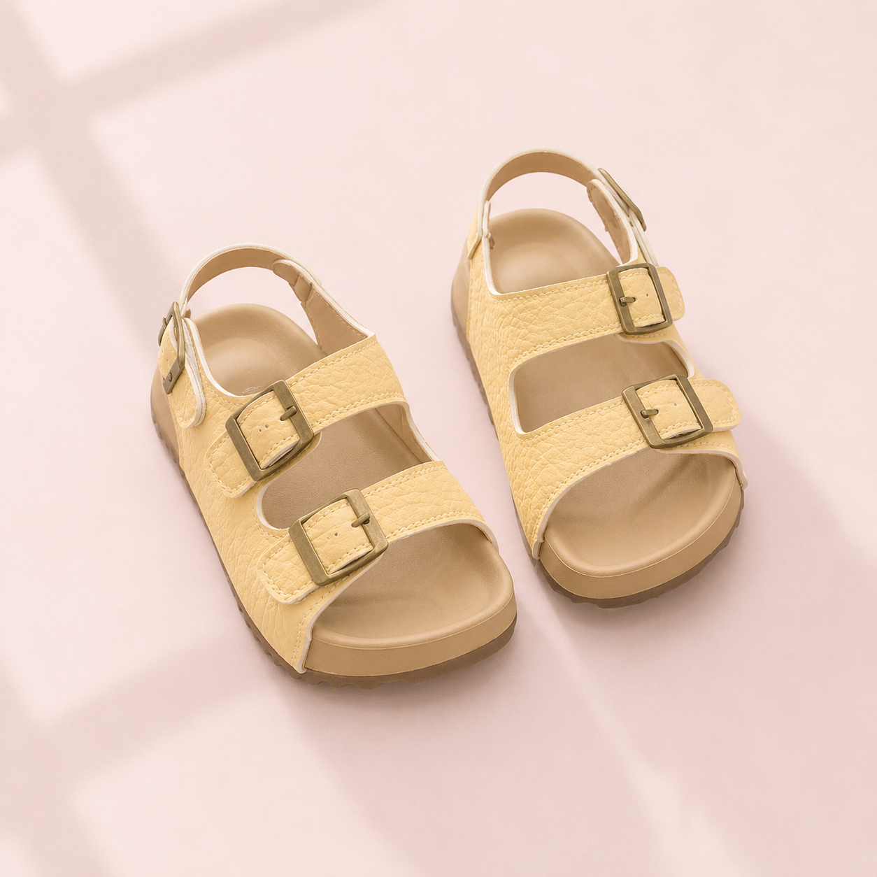 Buttercup Buckle Slides