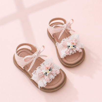 Sweet Kitty Lace Sandals