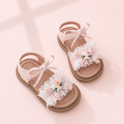 Sweet Kitty Lace Sandals