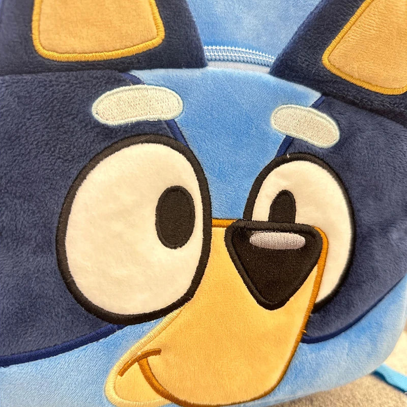 Plush Puppy Character Backpack
