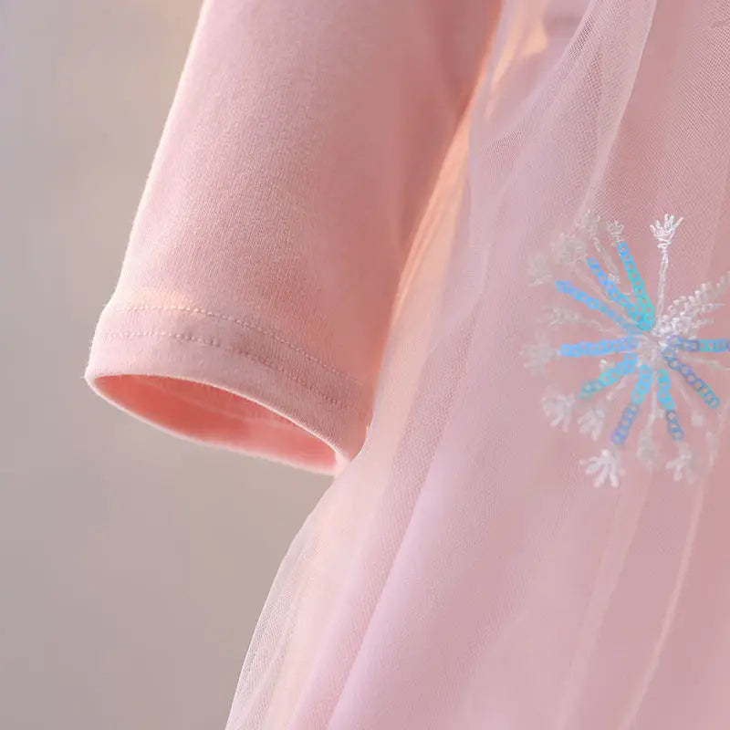 Frosted Petal Dress