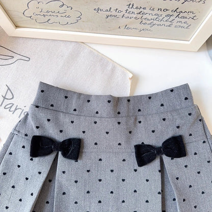 Elegance Grey Girls Set