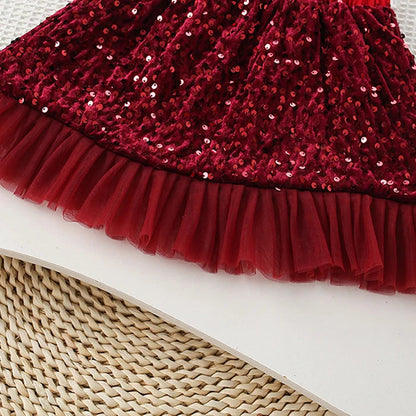 Holiday Sparkle Knit Set for Girls