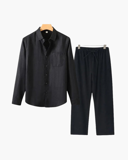 Linen Combo Set (Long Sleeve)