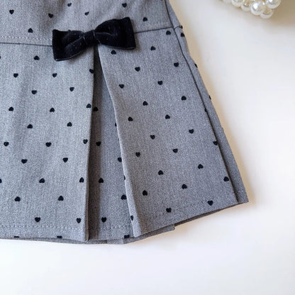 Elegance Grey Girls Set