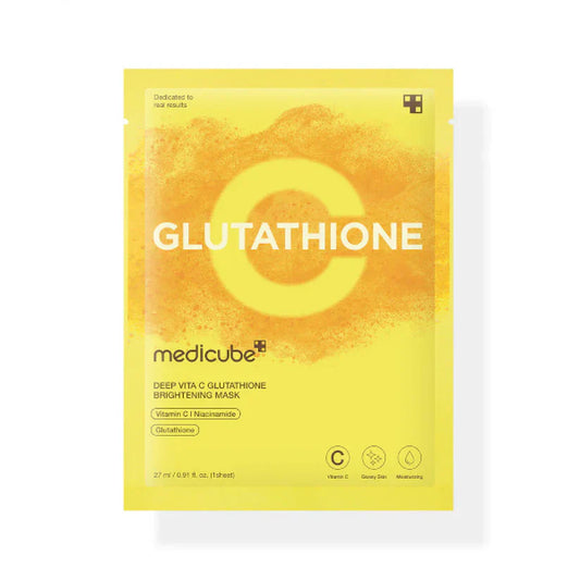 MEDICUBE – Máscara iluminadora de glutationa Deep Vita C | 27ml
