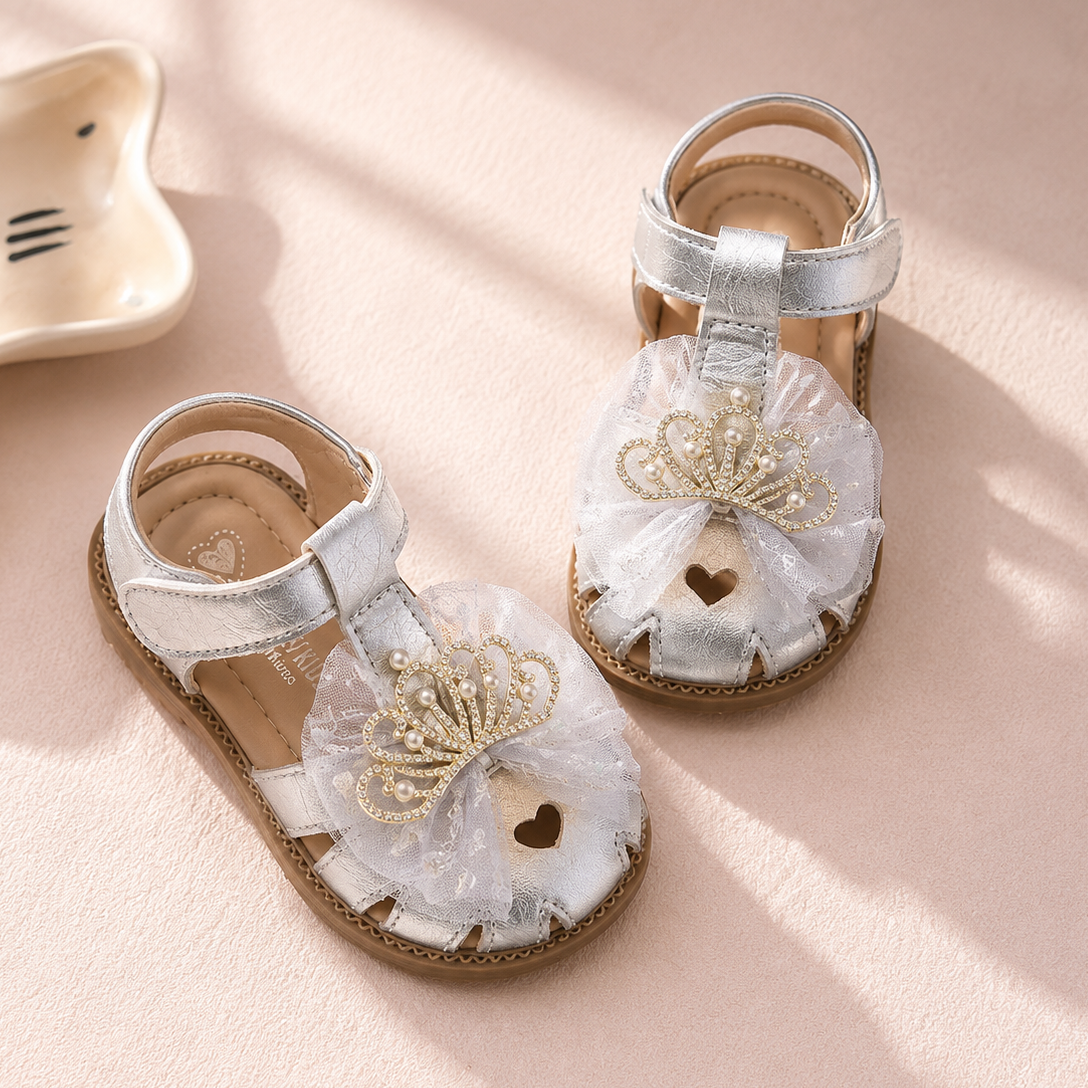 Crystal Crown Sandals