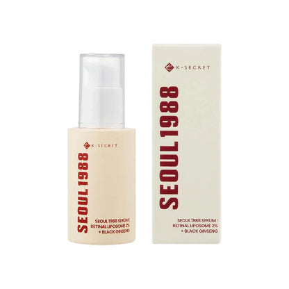 Soro K SECRET SEOUL 1988: Lipossoma Retiniano 2% + Ginseng Preto