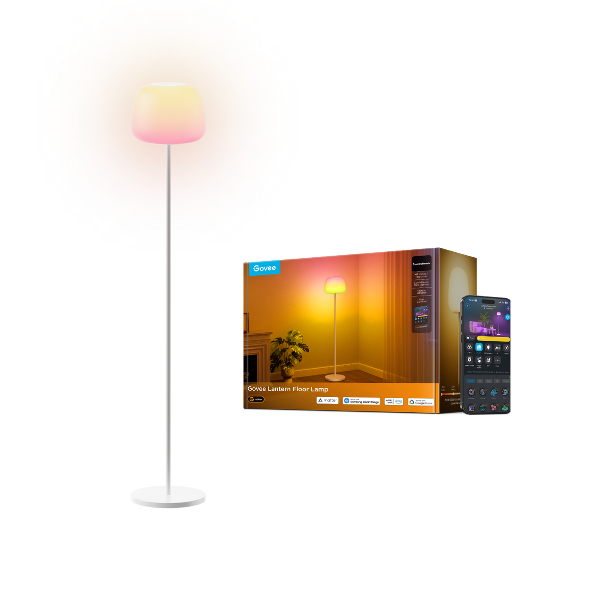 【Govee x Moana】Govee Lantern Floor Lamp