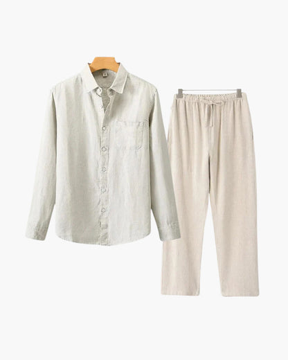 Linen Combo Set (Long Sleeve)