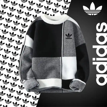 RETRO LINEAR NORDIC SWEATER