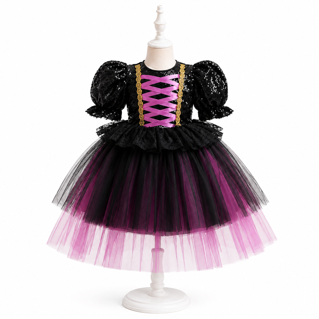 Sparkle Witch Purple Tutu Dress