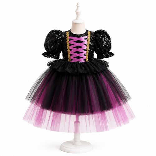 Sparkle Witch Purple Tutu Dress