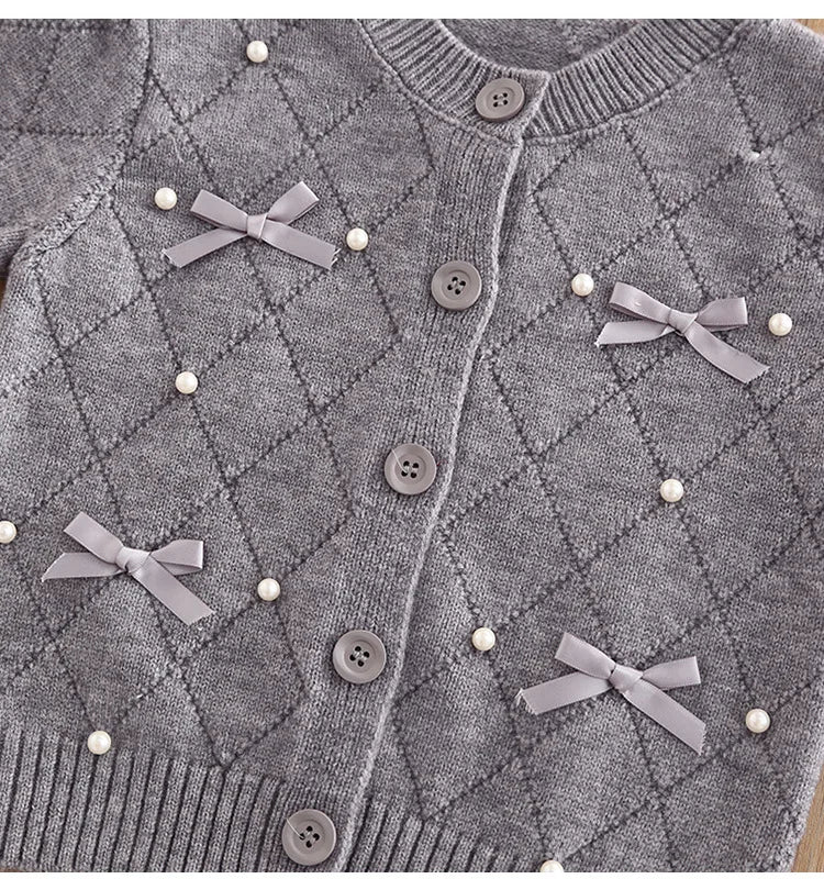 Cozy Elegance Knit Set Gray