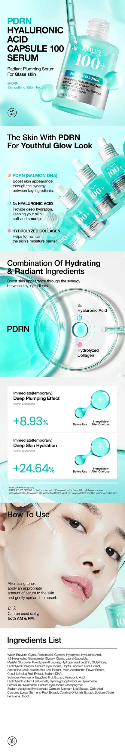 Conjunto de soro Anua PDRN + Azelaico - imagem 4