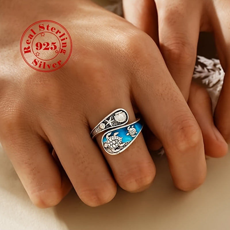 Ocean's Embrace Ring