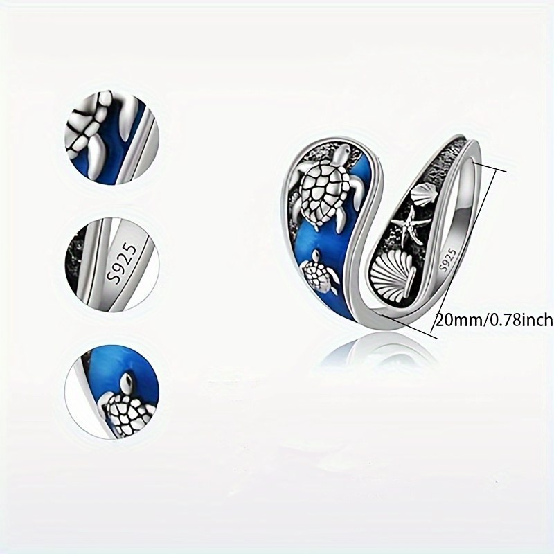 Ocean's Embrace Ring
