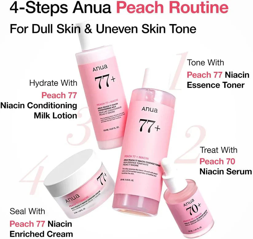 ANUA Peach 77 Creme Enriquecido com Niacina - Ilumina, Hidrata e Brilha | 50ml - imagem 3