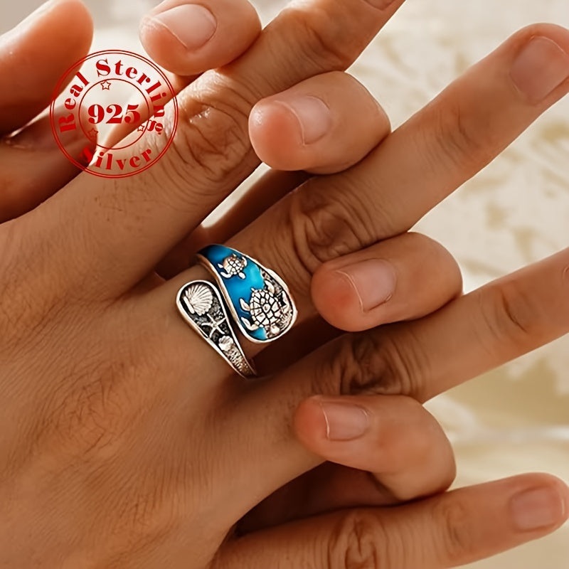Ocean's Embrace Ring