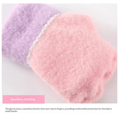 Pink Ice Princess Winter Hat, Scarf & Gloves Set