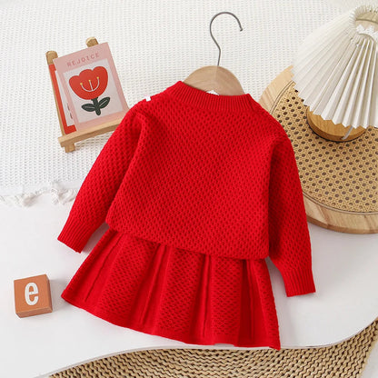 Bunny Pocket Knit Set