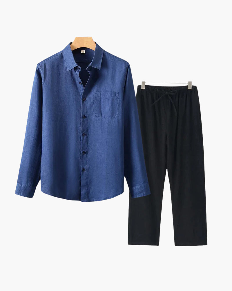Linen Combo Set (Long Sleeve)