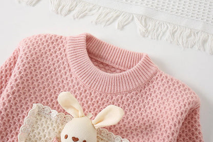 Bunny Pocket Knit Set