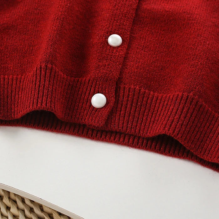 Holiday Sparkle Knit Set for Girls