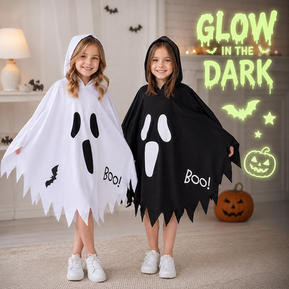 Glow Ghost Halloween Cloak