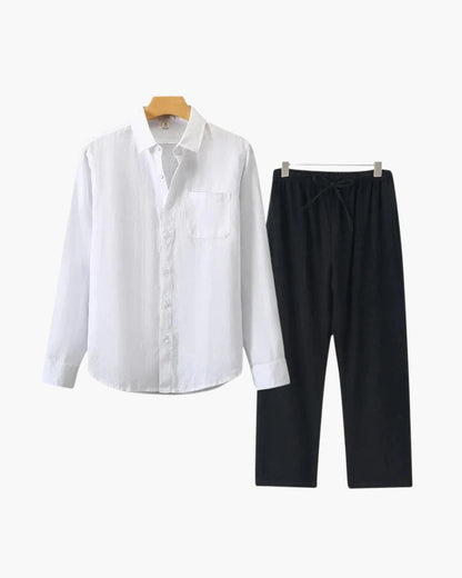 Linen Combo Set (Long Sleeve)