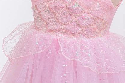 Pink Fairy Dress with Wings