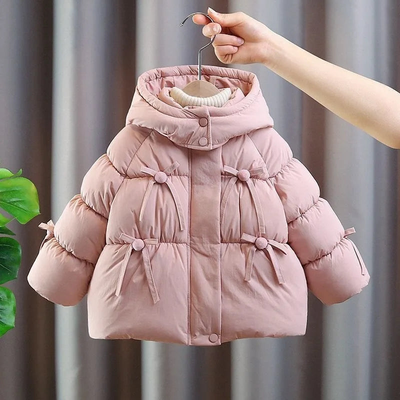 Blush Dream Bow Coat