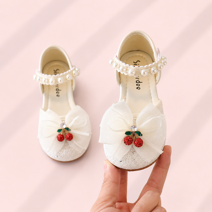Cherry Blossom Glitter Flats