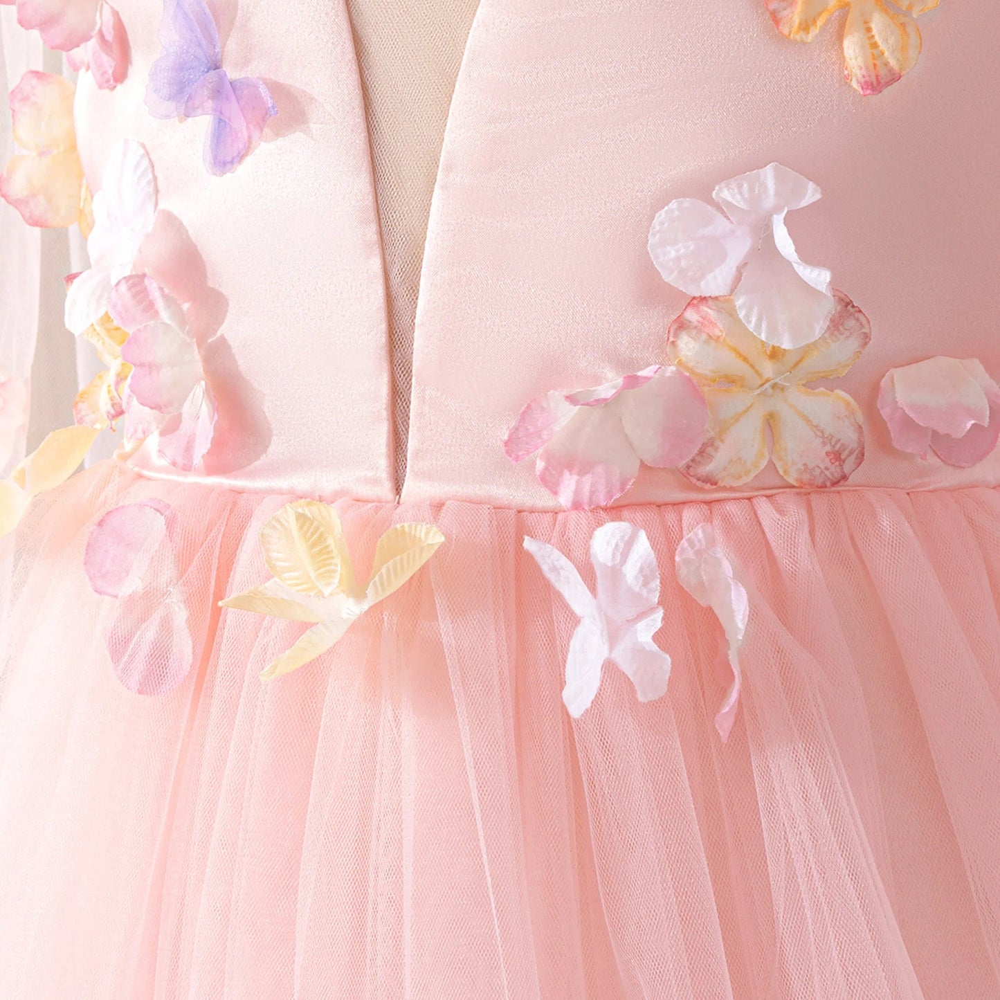 Girls Flower Fairy Princess Dress