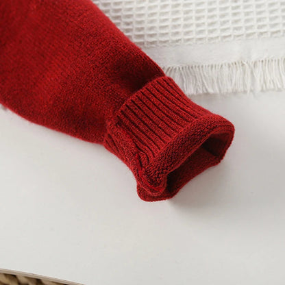 Holiday Sparkle Knit Set for Girls