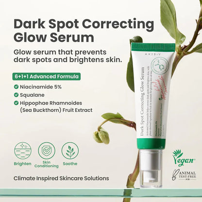 AXIS-Y Dark Spot Correcting Glow Serum – Iluminar, Desvanecer, Brilhar 50ml - imagem 4