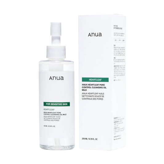 Anua Heartleaf Óleo de Limpeza Suave para Controle de Poros 200ml
