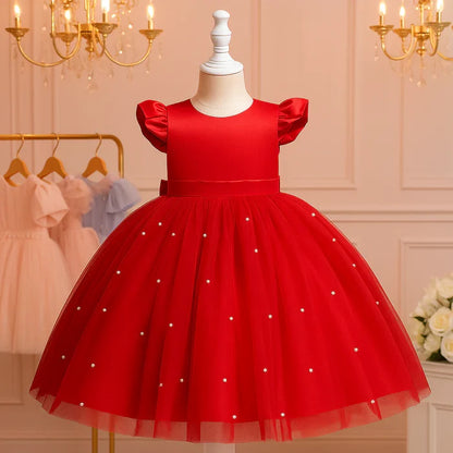 Alice Red Girls’ Party Dress