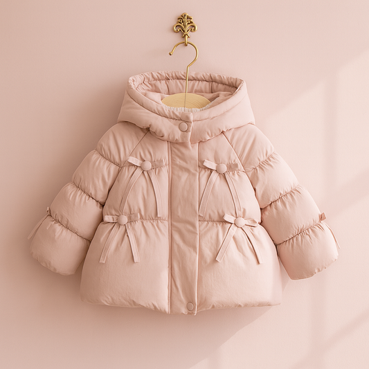 Blush Dream Bow Coat