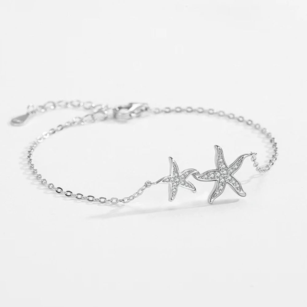 Shimmering Starfish Bracelet