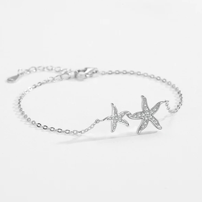 Shimmering Starfish Bracelet