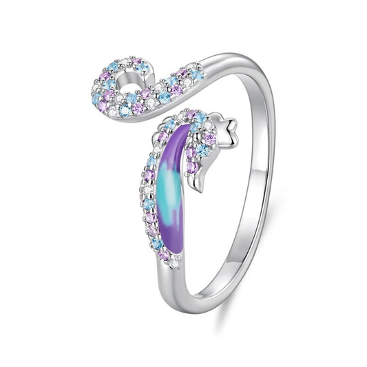 Dreamy Seahorse Ring